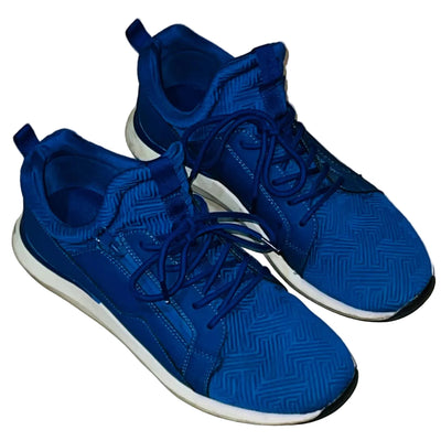 Aldo Thund Men's casual low-top sneakers in a vibrant blue color woven or embossed texture on the upper, www.letsell.pk